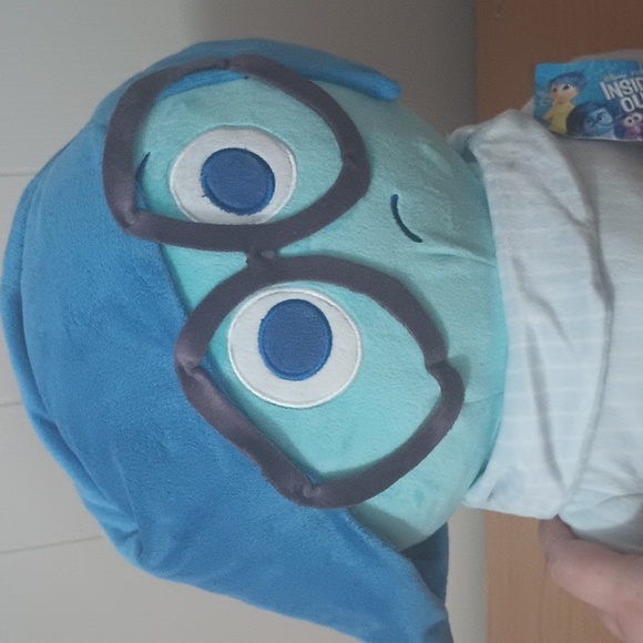 Inside Out Sadness Plush 18 Inches NWT - Picture 4 of 4